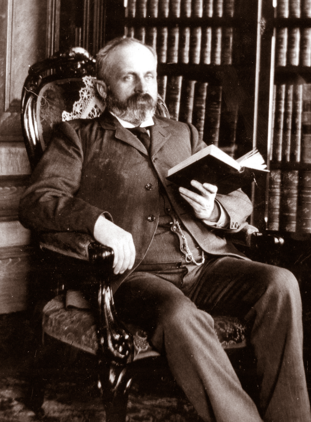 Joseph Morin vers 1900. Photo Collection du Centre d’histoire, CH579, Fonds Joseph Morin