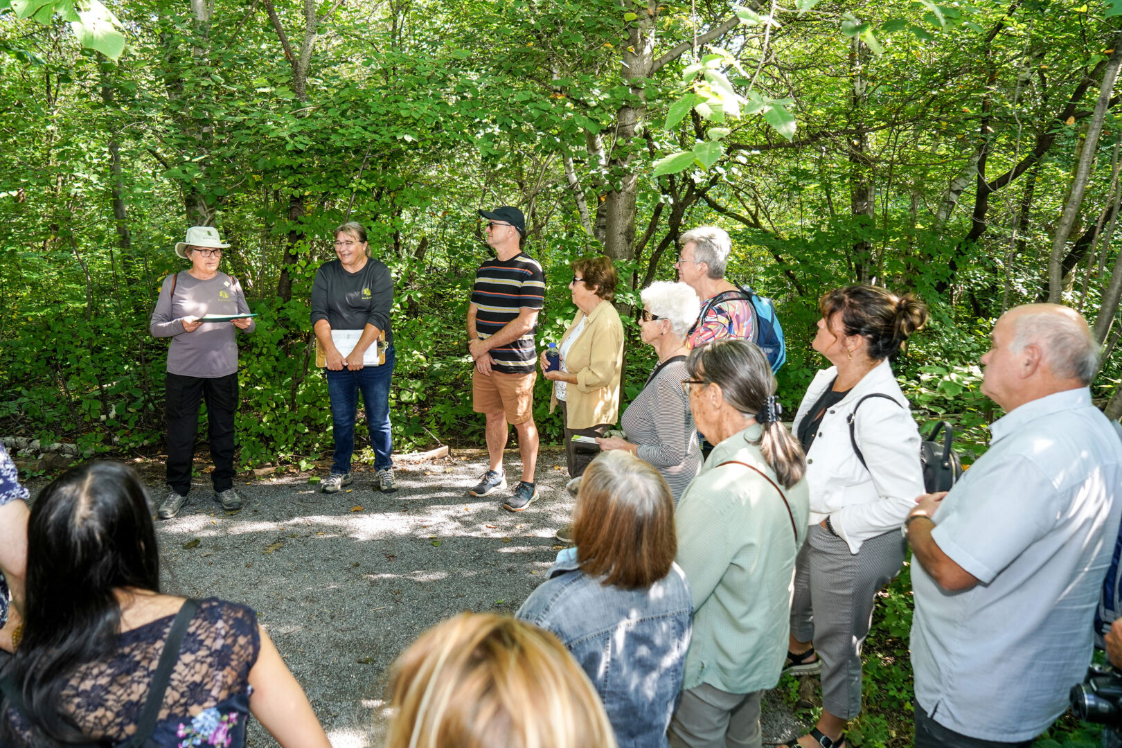 L’organisme a installé des compteurs de visiteurs aux deux entrées ce printemps. En mai et en juin, on a dénombré 5200 visiteurs. Photo François Larivière | Le Courrier ©