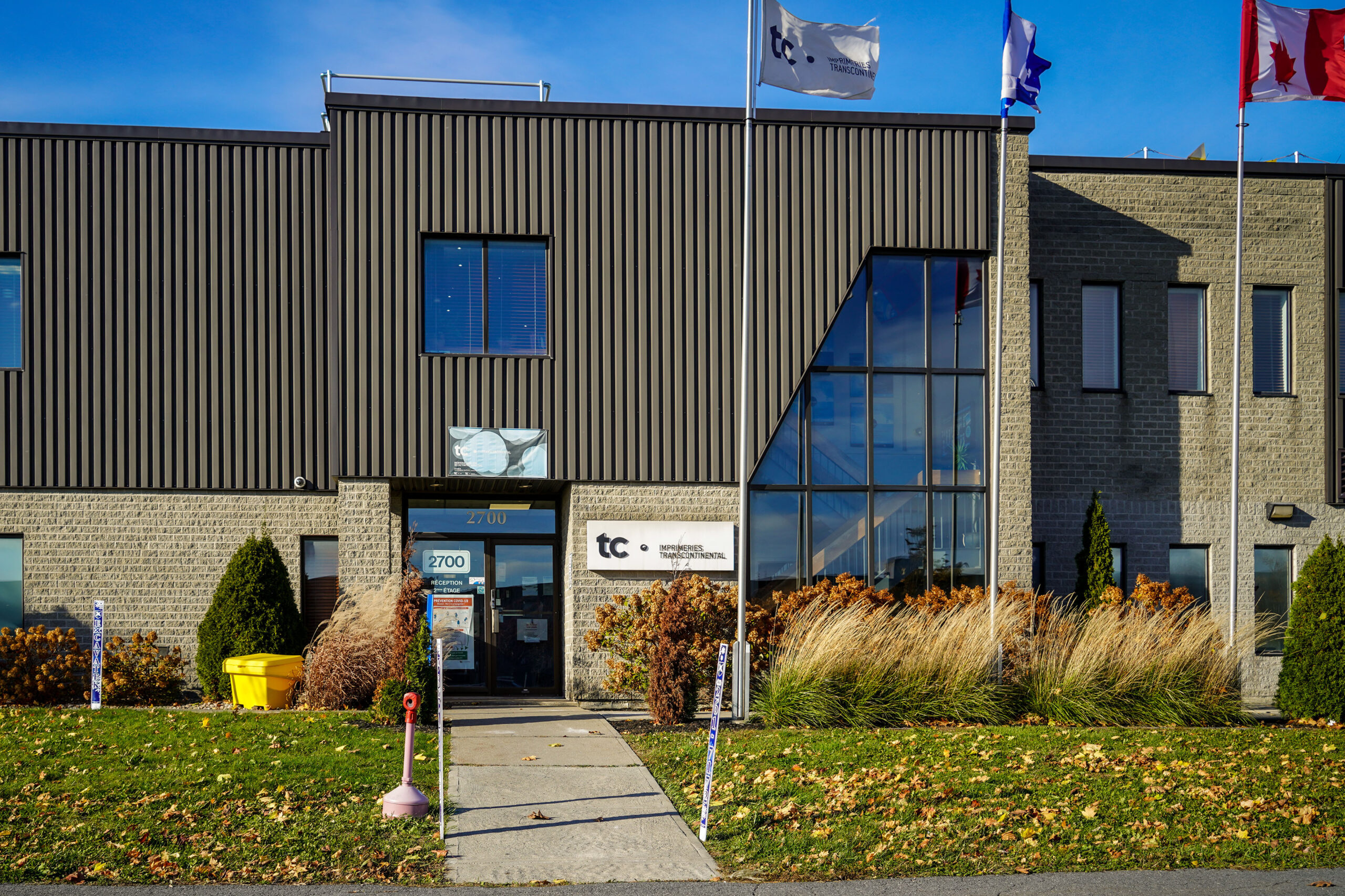 L’avenir de l’imprimerie Transcontinental de Saint-Hyacinthe sera décidé d’ici la fin janvier, selon le président du syndicat. Photo François Larivière | Le Courrier ©