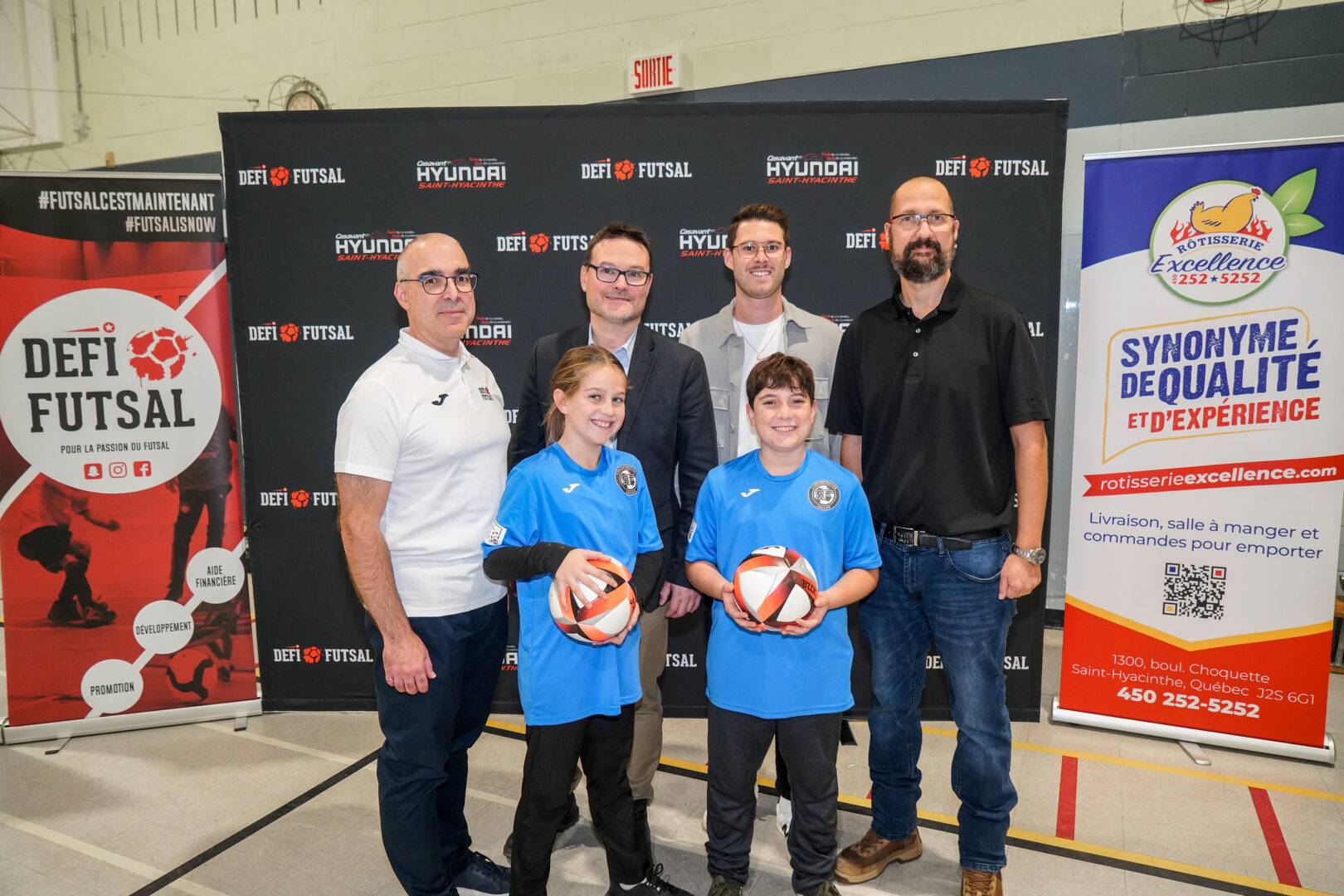 Plus de 80 équipes participeront à la 14e édition du Défi Futsal primaire Roméo-Forbes au début décembre, un sommet pour le tournoi maskoutain. Photo François Larivière | Le Courrier ©