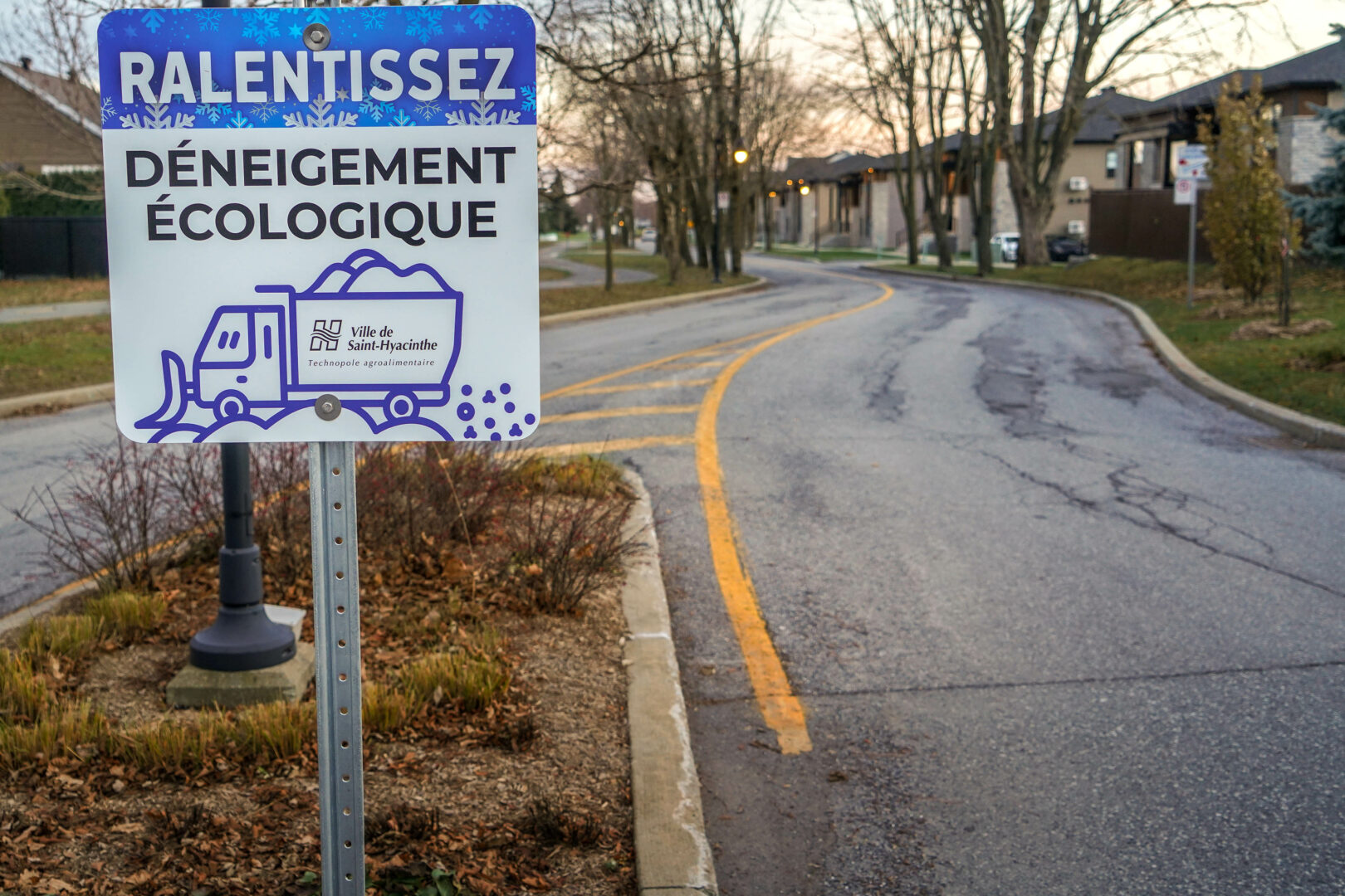 La Ville de Saint-Hyacinthe procédera au déneigement écologique dans trois quartiers supplémentaires cet hiver. Photothèque | Le Courrier ©