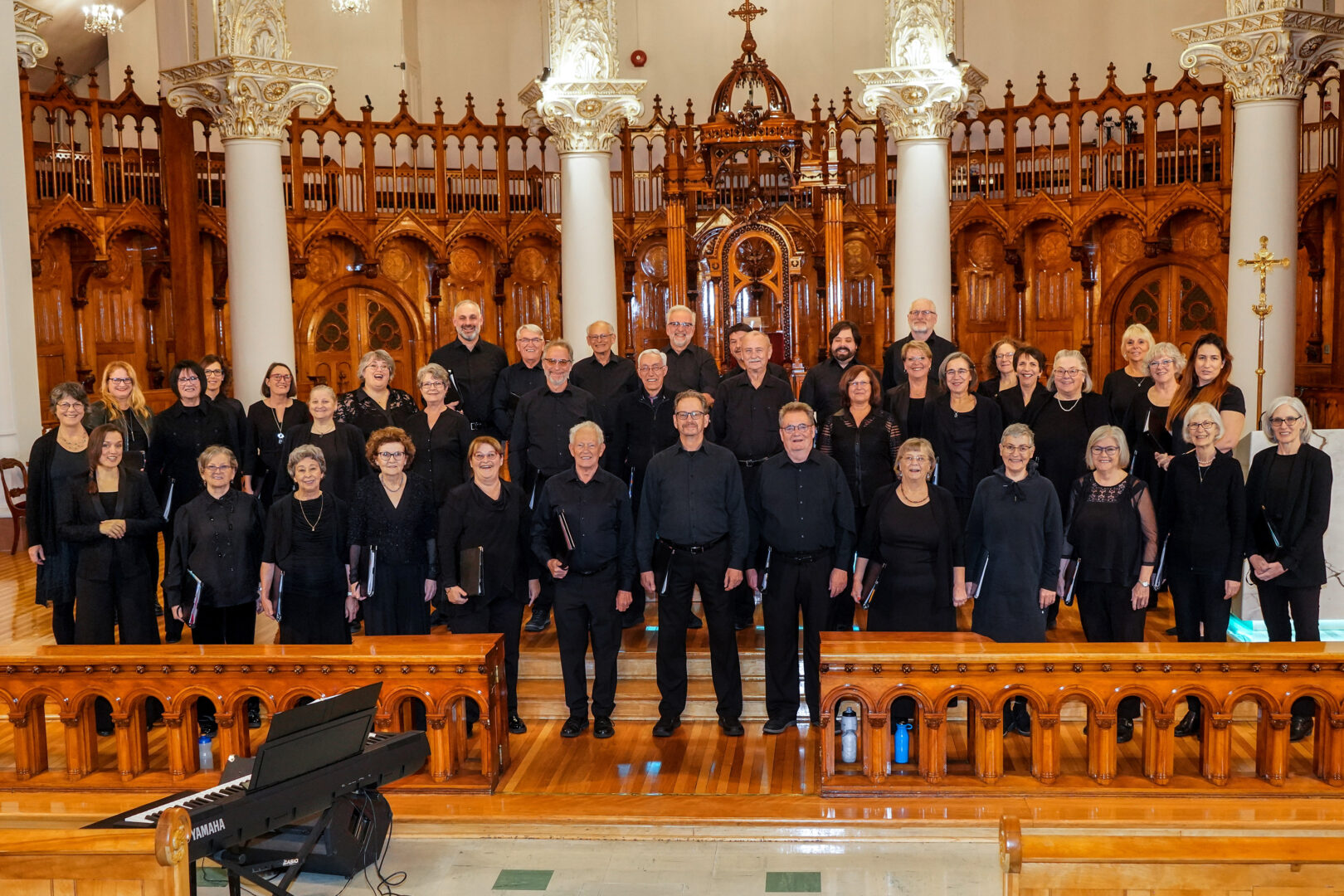 L’Harmonie vocale de Saint-Hyacinthe tiendra son concert Un Noël à Londres en trois temps le 17 décembre à l’église de La Présentation. Photo François Larivière | Le Courrier ©