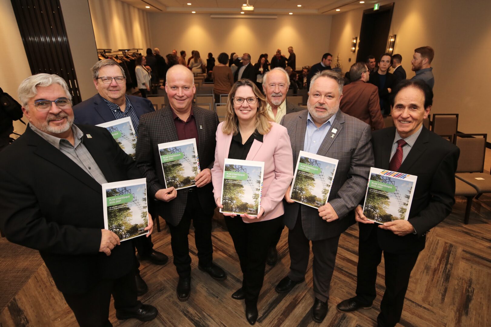 Saint-Hyacinthe Technopole a présenté, le 5 décembre, son plan stratégique 2024-2027 qui vise notamment l’augmentation de 10 hectares du territoire industriel. Photo Robert Gosselin | Le Courrier ©