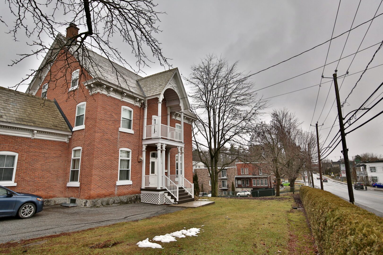 La Maison de la famille des Maskoutains vient d’acquérir cette demeure appartenant aux Sœurs de la Présentation de Marie, située au 590, rue Girouard Ouest, pour la somme de 200 000 $. Photo Robert Gosselin | Le Courrier ©