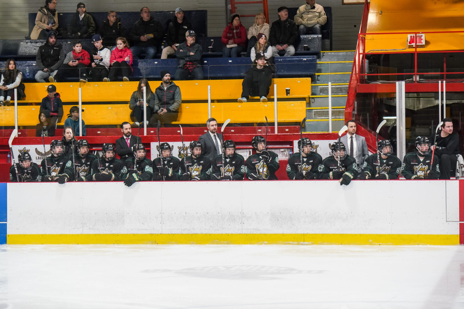 Les Gaulois ont subi l’élimination au terme de la ronde préliminaire au Challenge CCM M18 AAA. Photothèque | Le Courrier ©