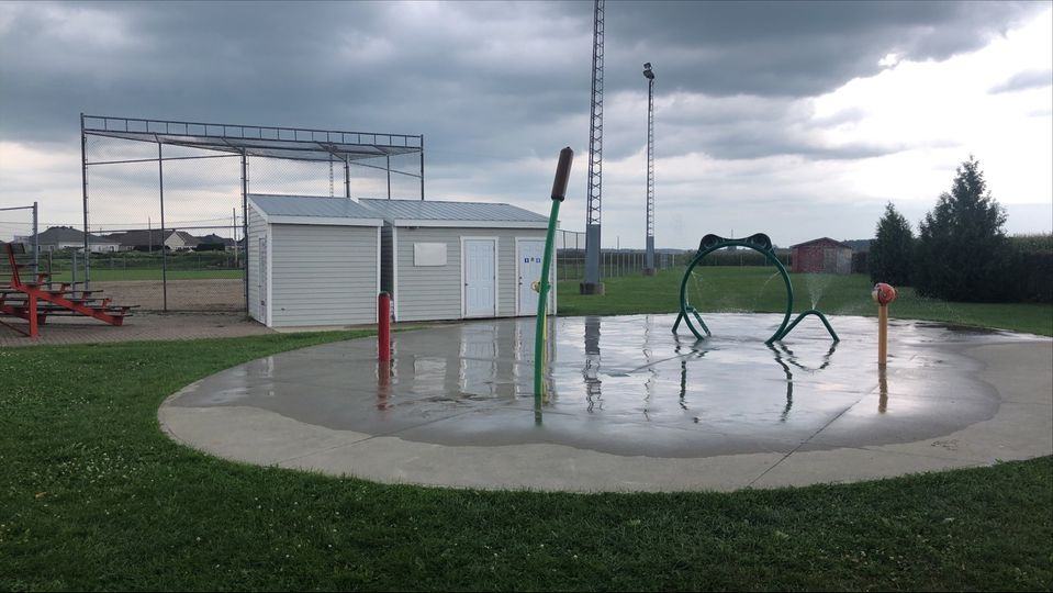 Les jeux d’eau des loisirs de Saint-Dominique connaîtront une cure de jouvence cette année grâce à un investissement de 900 000 $. Photo gracieuseté