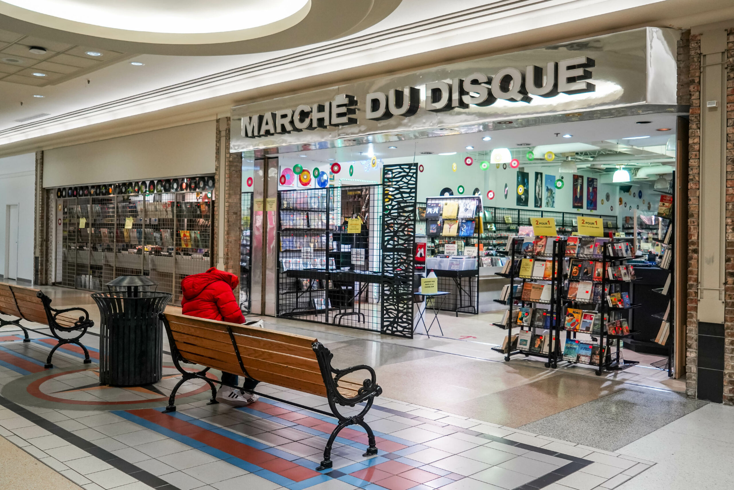 Le Marché du disque des Galeries St-Hyacinthe fermera ses portes à la fin du mois après plus de 20 ans dans le paysage maskoutain. Photo François Larivière | Le Courrier ©