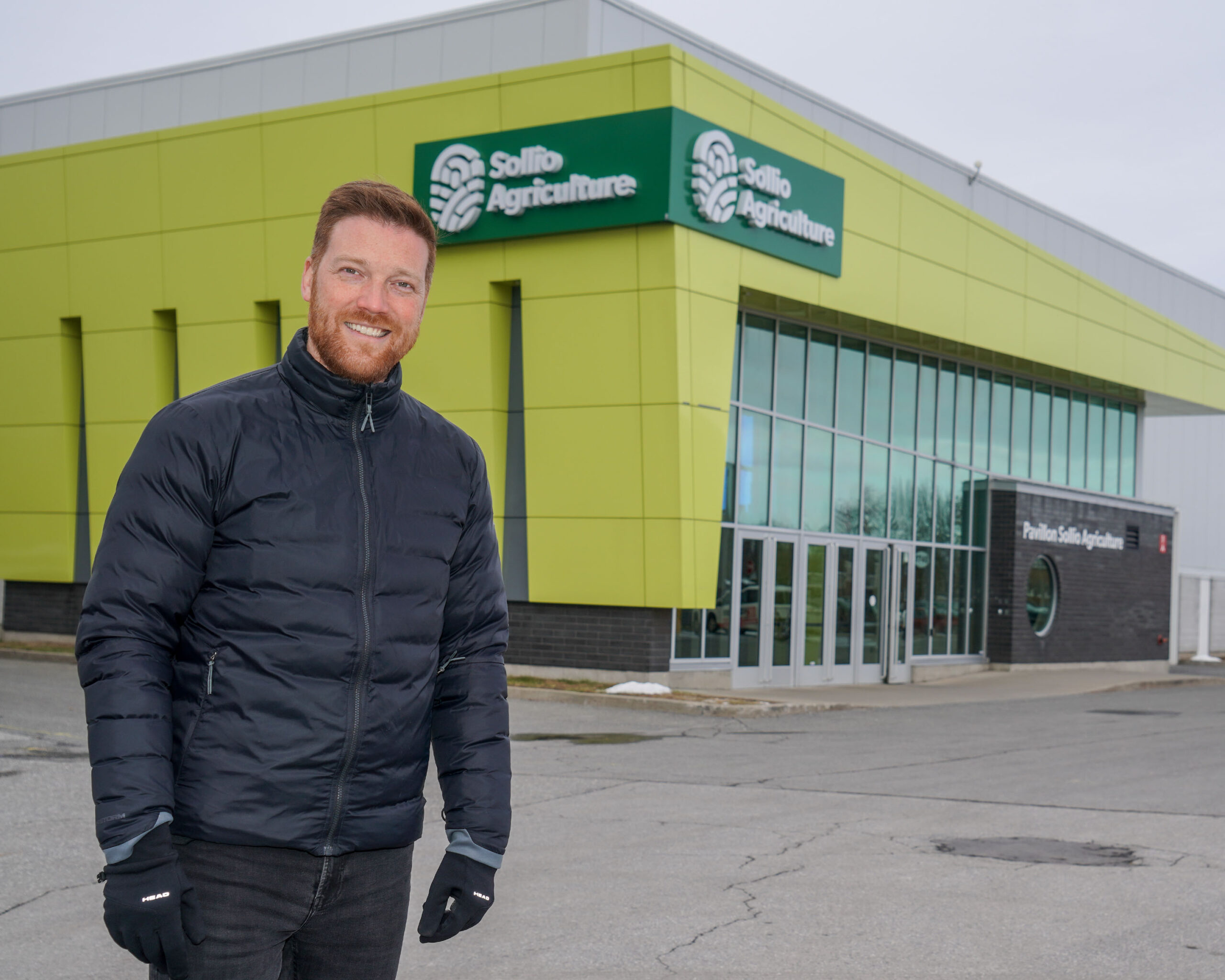 David Messier, directeur général de GoXpo, est impatient d’accueillir les visiteurs du 16 au 18 janvier pour la 38e édition du Salon de l’agriculture dans les aires d’Espace Saint-Hyacinthe. Photo François Larivière | Le Courrier ©
