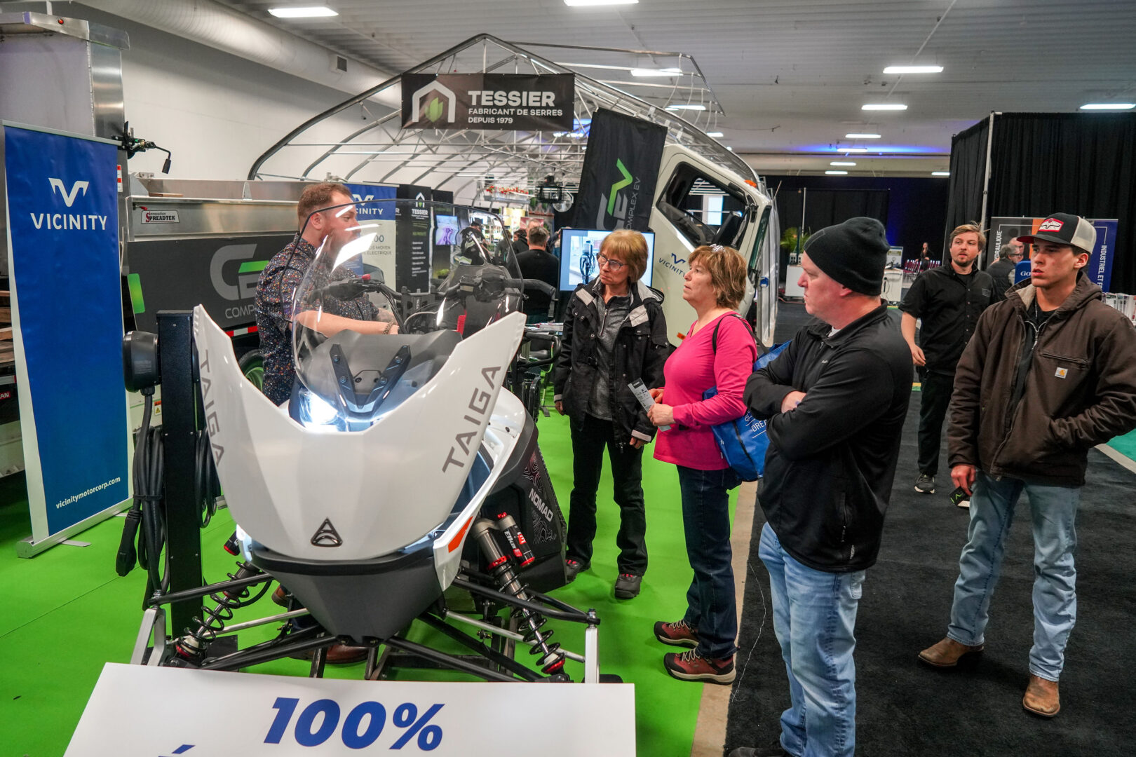 Le 38e Salon de l’agriculture de Saint-Hyacinthe a accueilli plus de 12 000 visiteurs. Photo François Larivière ǀ Le Courrier ©