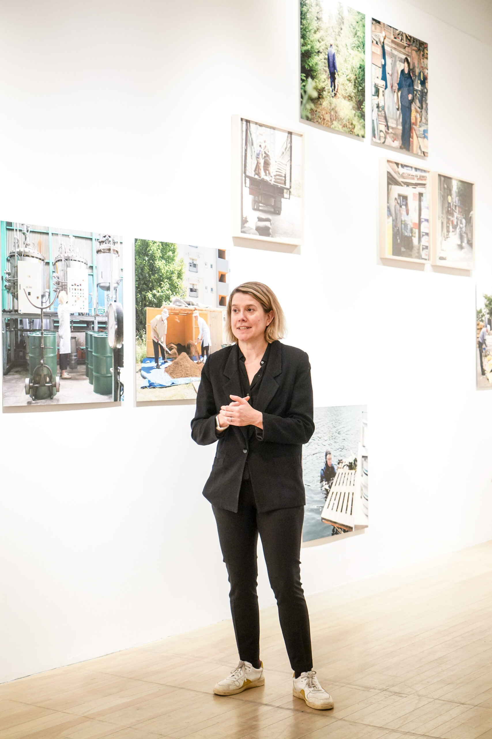 L’artiste Kim Waldron. Photo François Larivière | Le Courrier ©