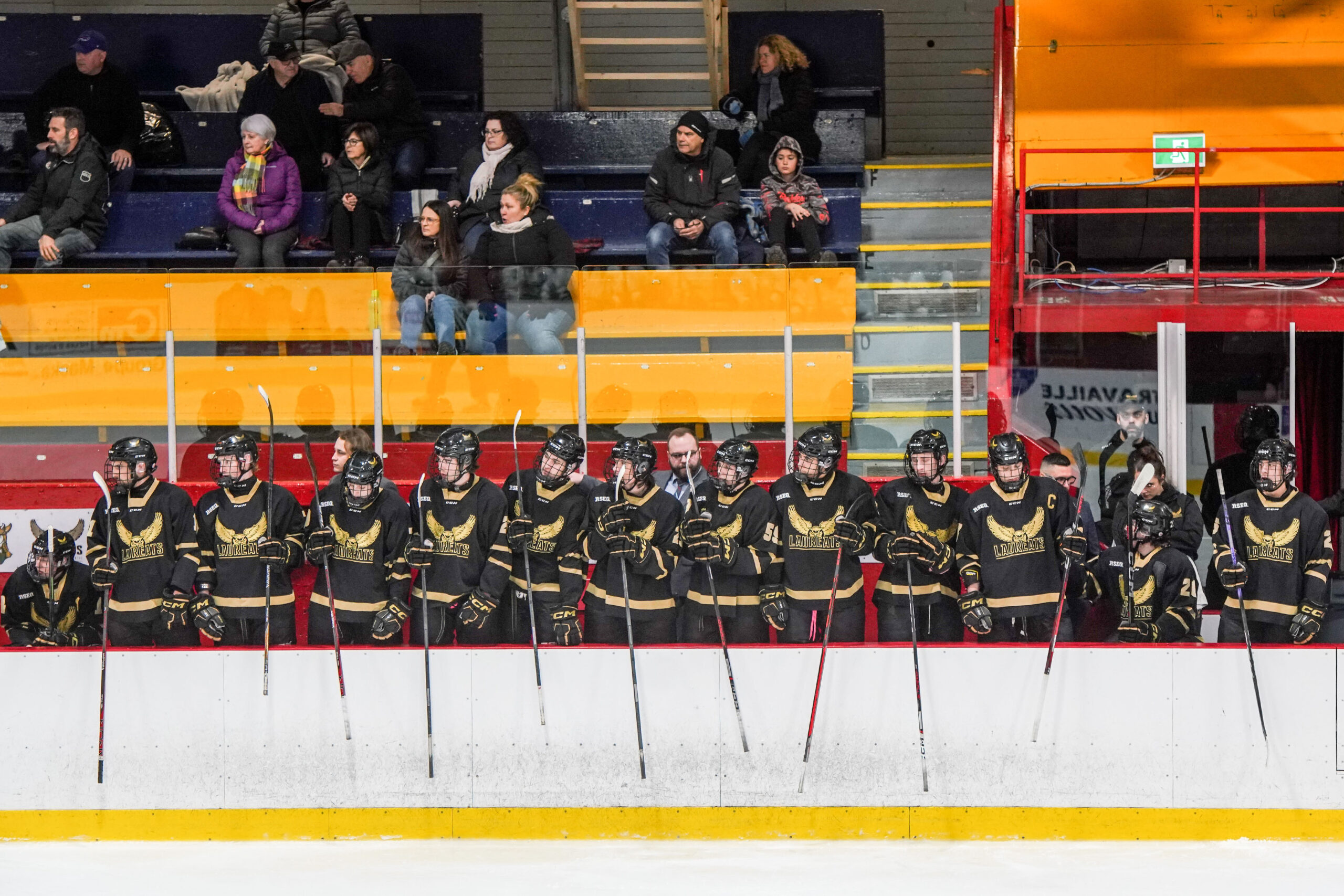 Avec leur victoire de samedi, les Lauréats ont remporté sept de leurs neuf derniers matchs, leur meilleure séquence de la saison. Photothèque | Le Courrier ©