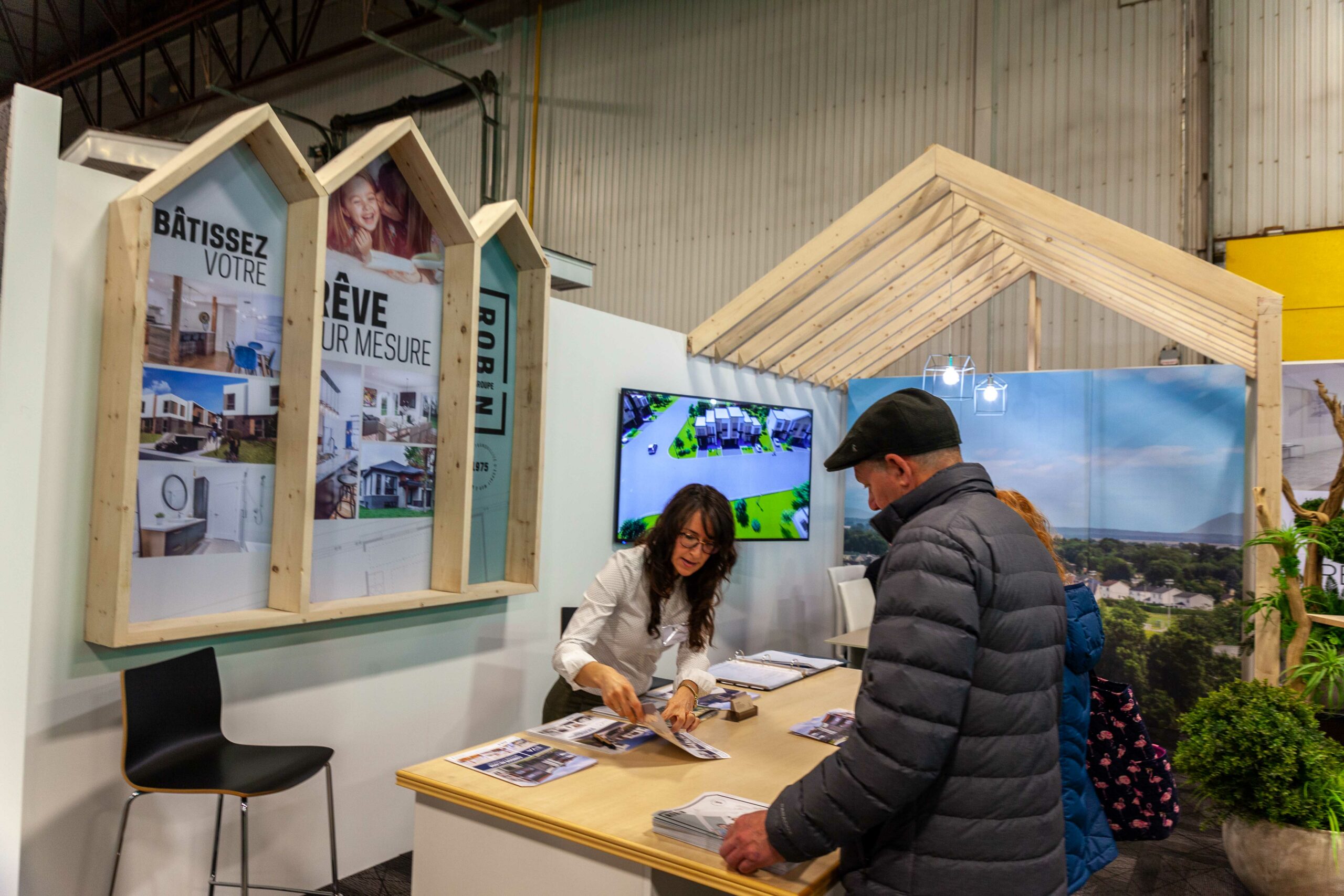L’Expo-Habitat de Saint-Hyacinthe est l’endroit idéal pour tout trouver pour la réalisation de vos projets de construction et de rénovation. Photothèque | Le Courrier ©