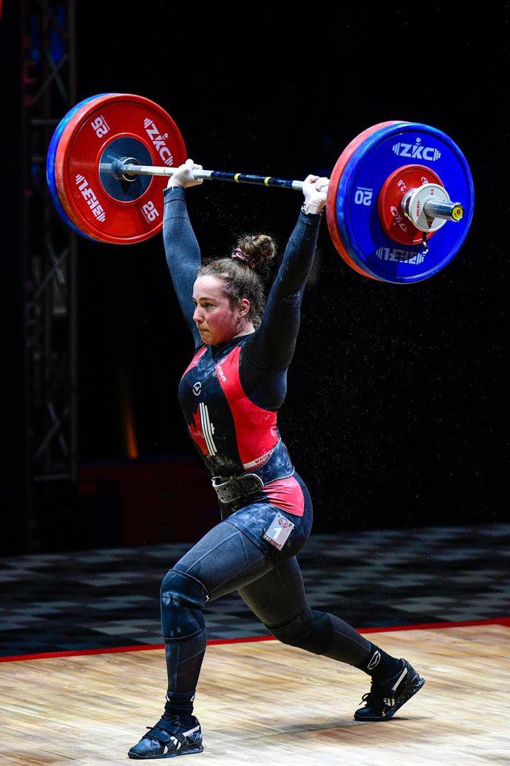 Charlotte Simoneau a terminé au 2e rang lors du championnat panaméricain d’haltérophilie. Photo gracieuseté