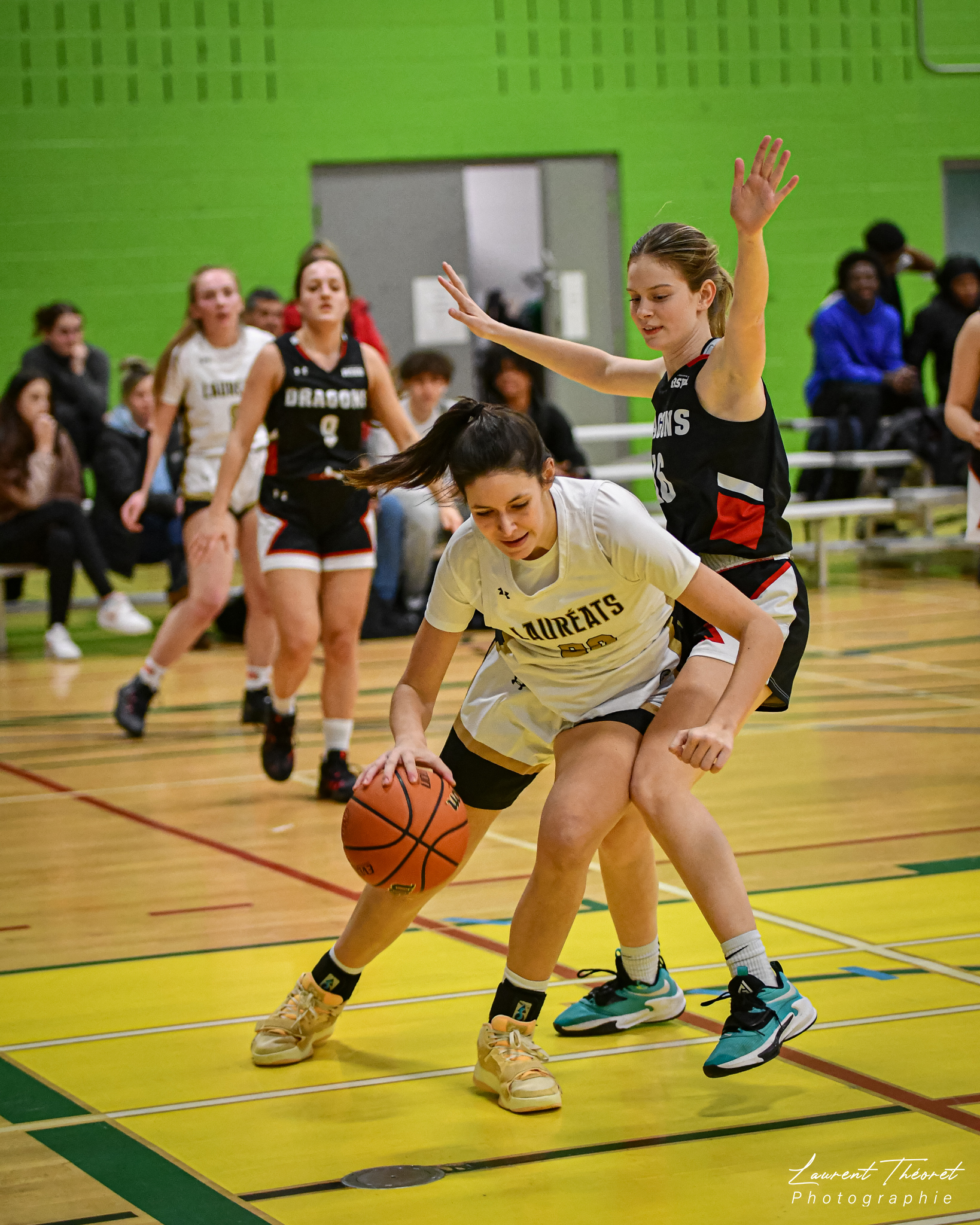 L’équipe de basketball féminin D2 des Lauréats du Cégep de Saint-Hyacinthe participera au championnat de la conférence Nord-Est. Photo Laurent Théoret