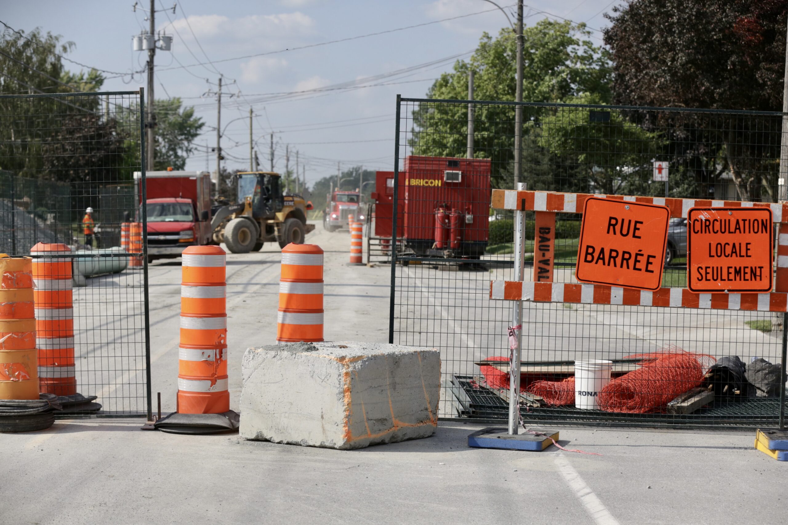 Le Programme de la taxe sur l’essence et de la contribution du Québec (TECQ) a permis à la Ville de Saint-Hyacinthe de toucher 26,4 M$ en subventions de 2019 à 2024 pour effectuer des travaux d’infrastructures souterraines. Photothèque | Le Courrier ©