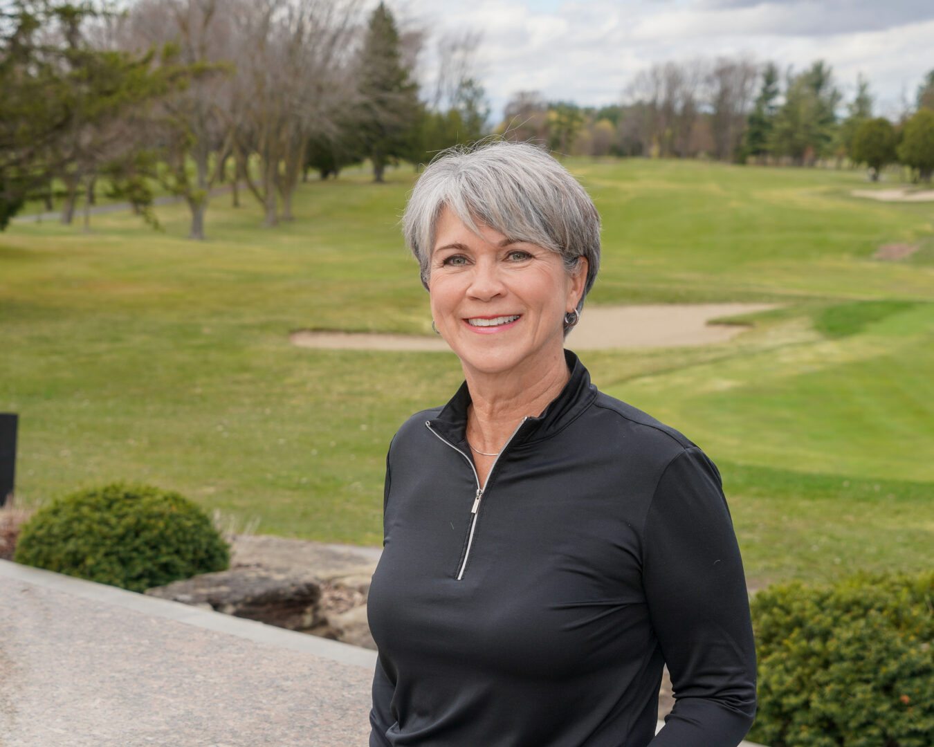 Marielle Daudelin est la nouvelle présidente du conseil d’administration du Club de golf Saint-Hyacinthe. Photo François Larivière | Le Courrier ©