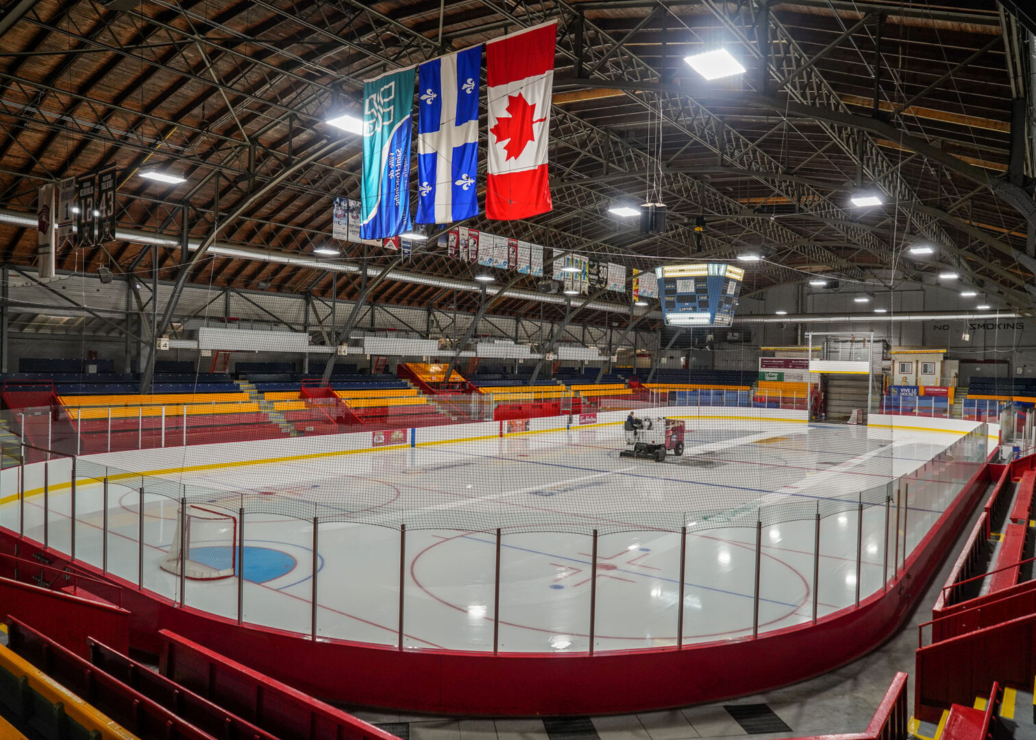 L’octroi d’un contrat pour la mise à niveau du Stade L.-P.-Gaucher a fait l’objet d’une poursuite judiciaire contre la Ville de Saint-Hyacinthe. Photothèque | Le Courrier ©