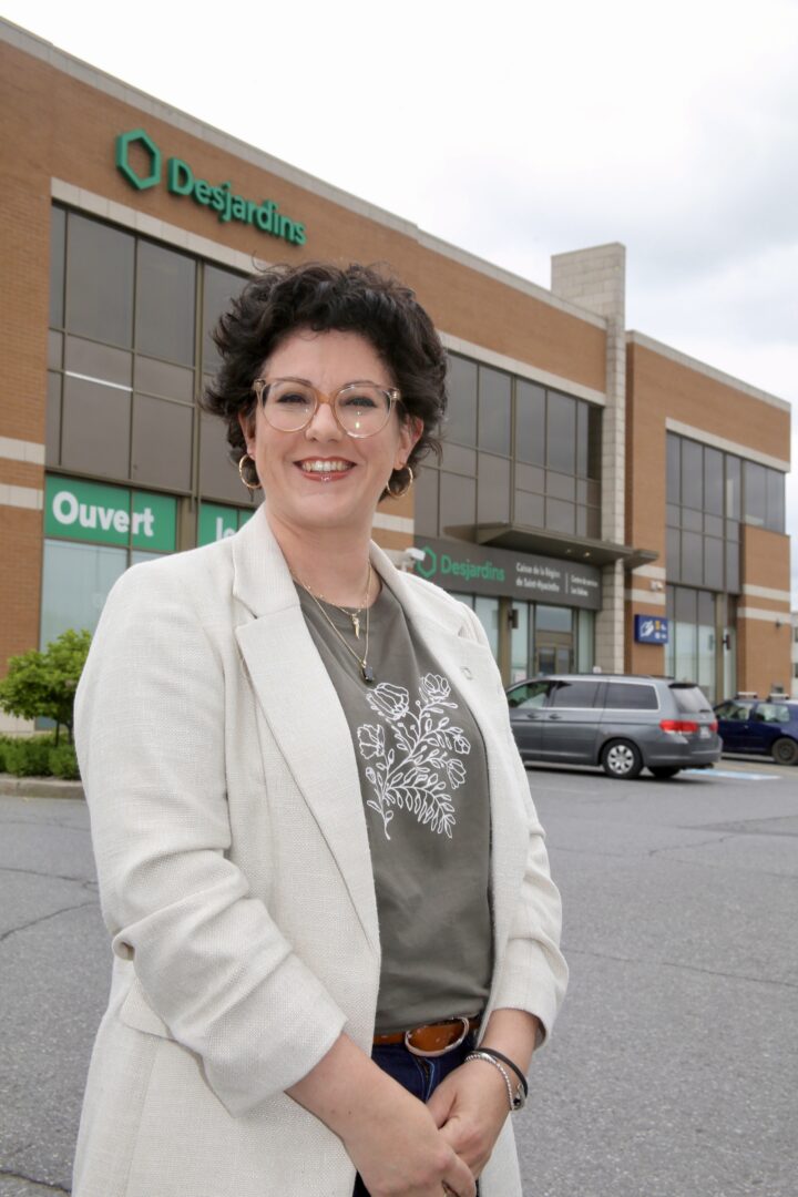 Anne-Marie Saint-Germain est la nouvelle présidente de la Caisse Desjardins de la Région de Saint-Hyacinthe. Photo Robert Gosselin | Le Courrier ©