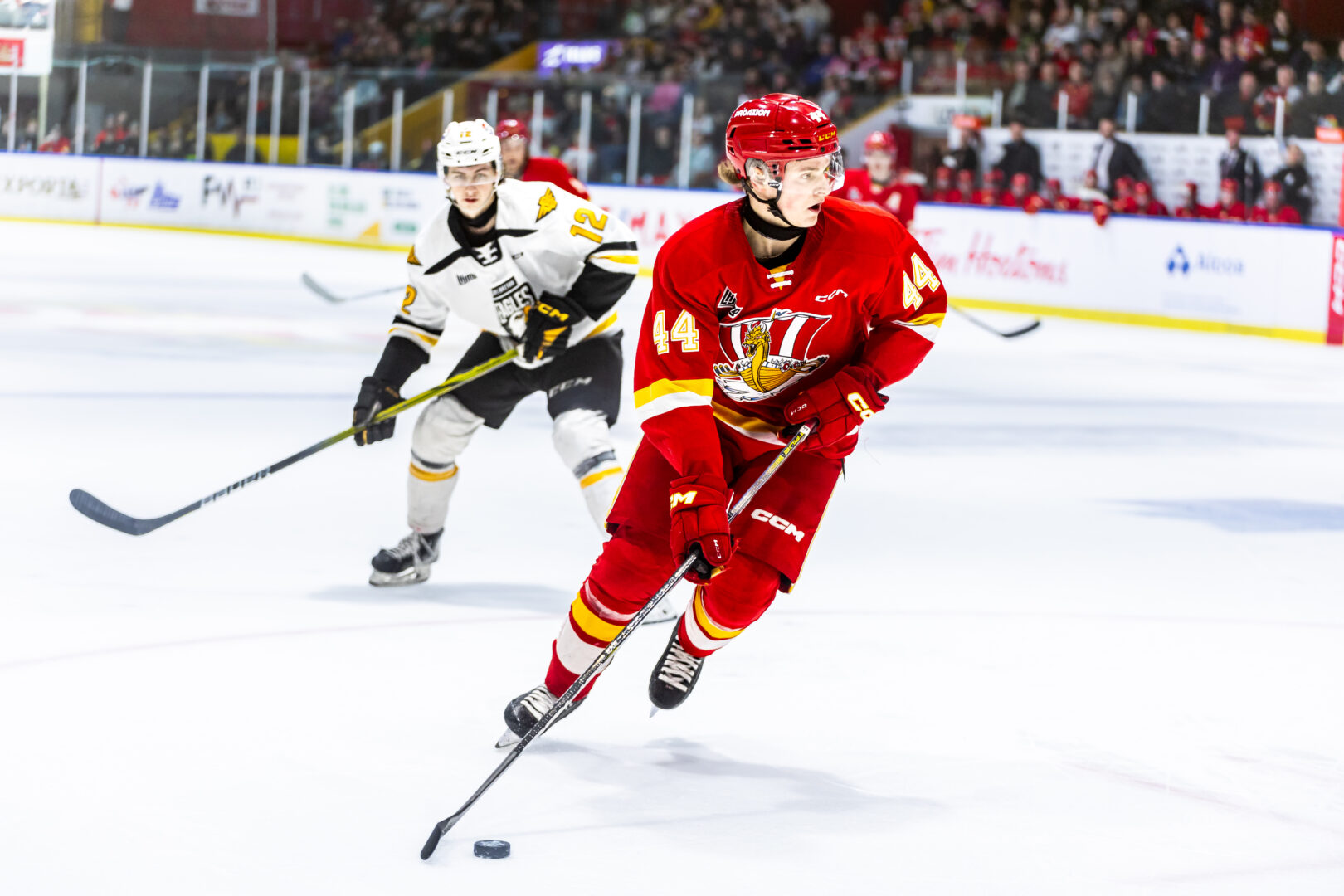 Le défenseur Alexis Bernier, de Saint-Valérien-de-Milton, est l’un des plus beaux espoirs québécois en vue du repêchage de la LNH qui se tiendra ce week-end à Las Vegas. Photo Kassandra Blais Photographie