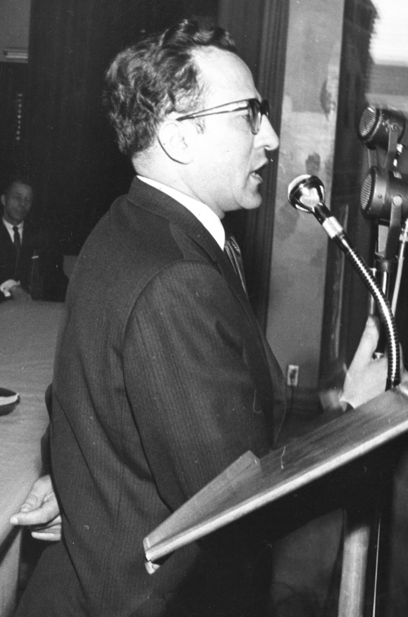 Denis Bousquet. Photo Centre d’histoire de Saint-Hyacinthe, Fonds CH380, Le Courrier de Saint-Hyacinthe