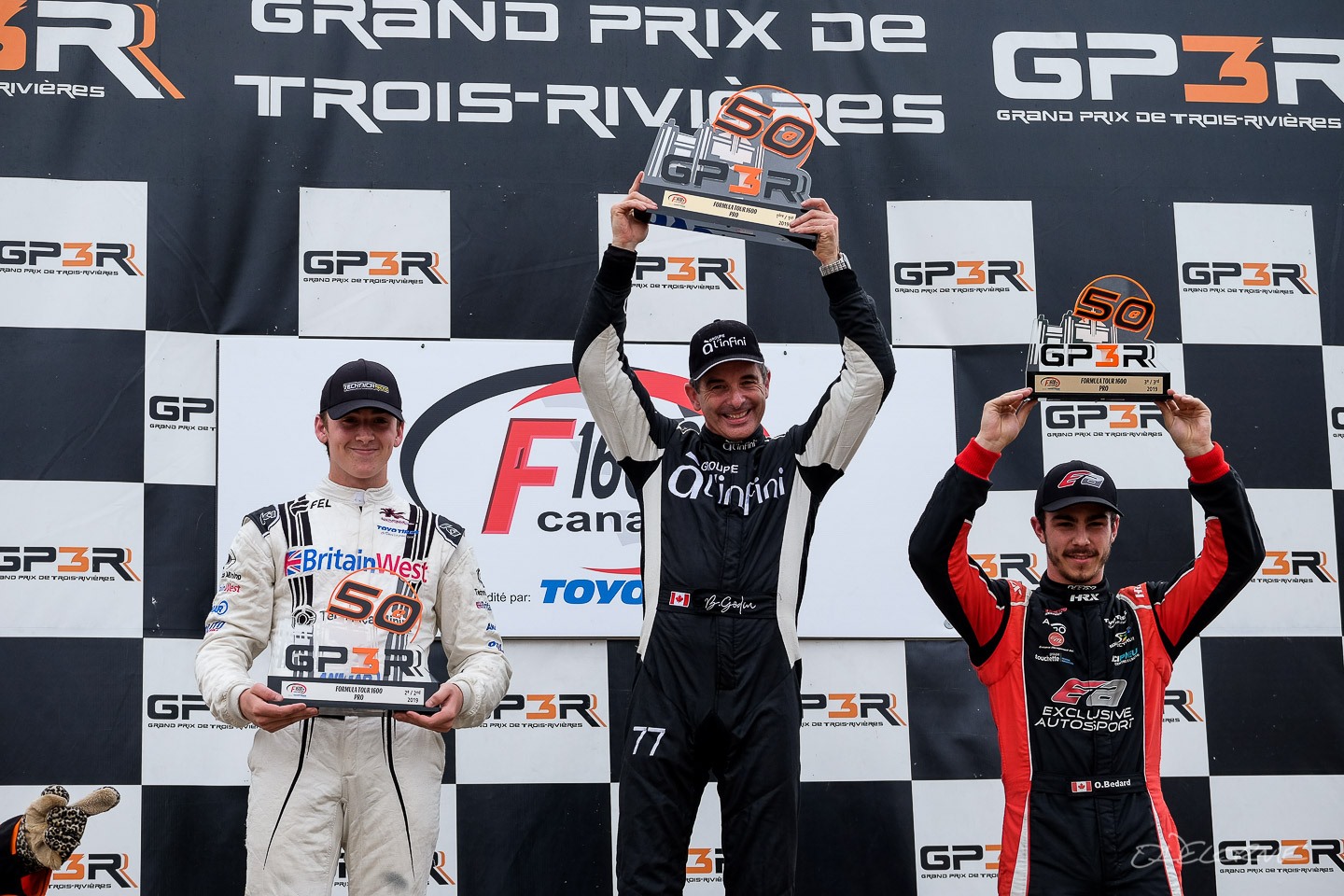 Lors de sa dernière présence au Grand prix de Trois-Rivières, en 2019, Bertrand Godin avait remporté l’une des épreuves de la série Formule 1600.