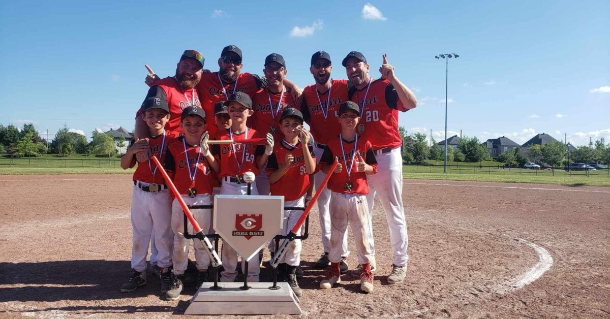 Finale molto combattuta per i Condors Rouges 9U B nel Campionato di Chambly