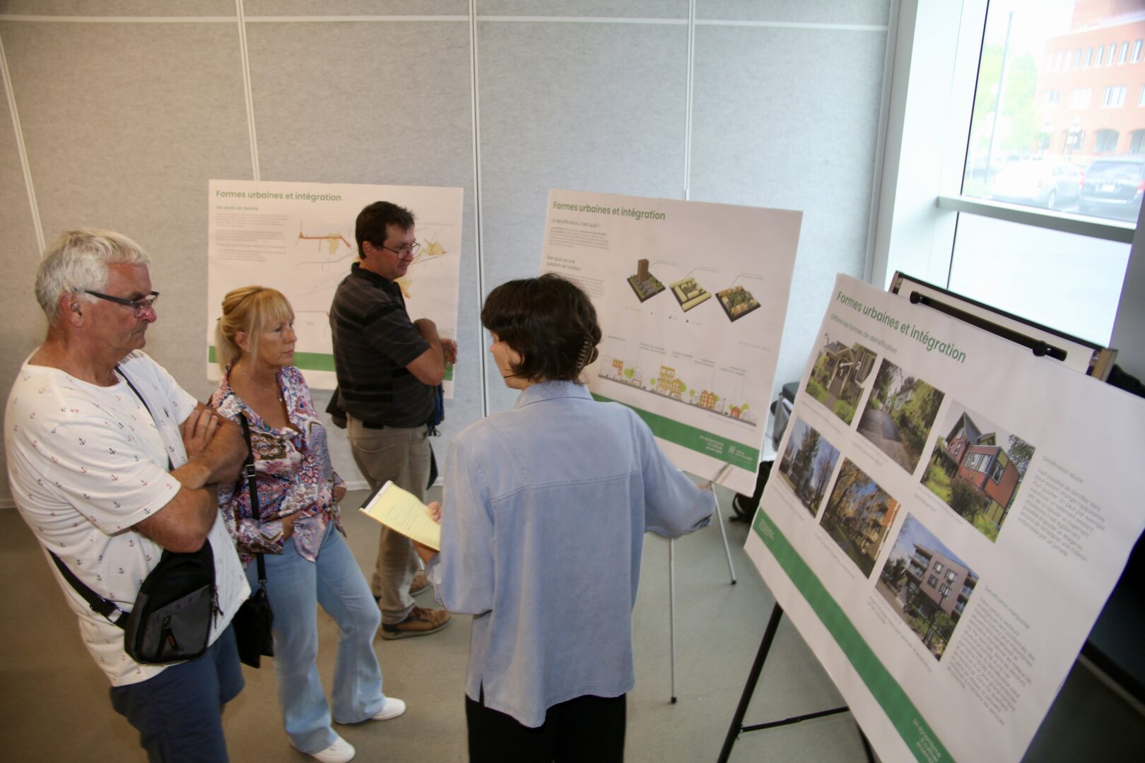 Trois soirées portes ouvertes se sont tenues à la fin mai pour présenter les grandes lignes du futur plan d’urbanisme de la Ville de Saint-Hyacinthe. Photo Robert Gosselin | Le Courrier ©