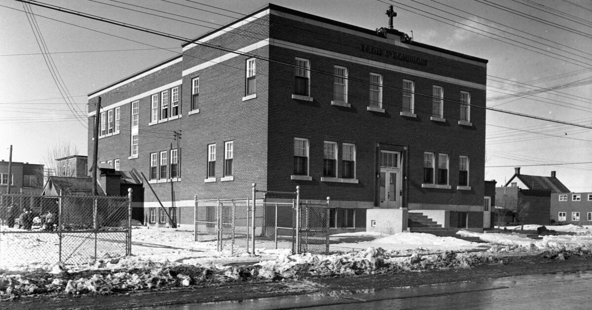 The History Center remembers: Saint-Dominique School