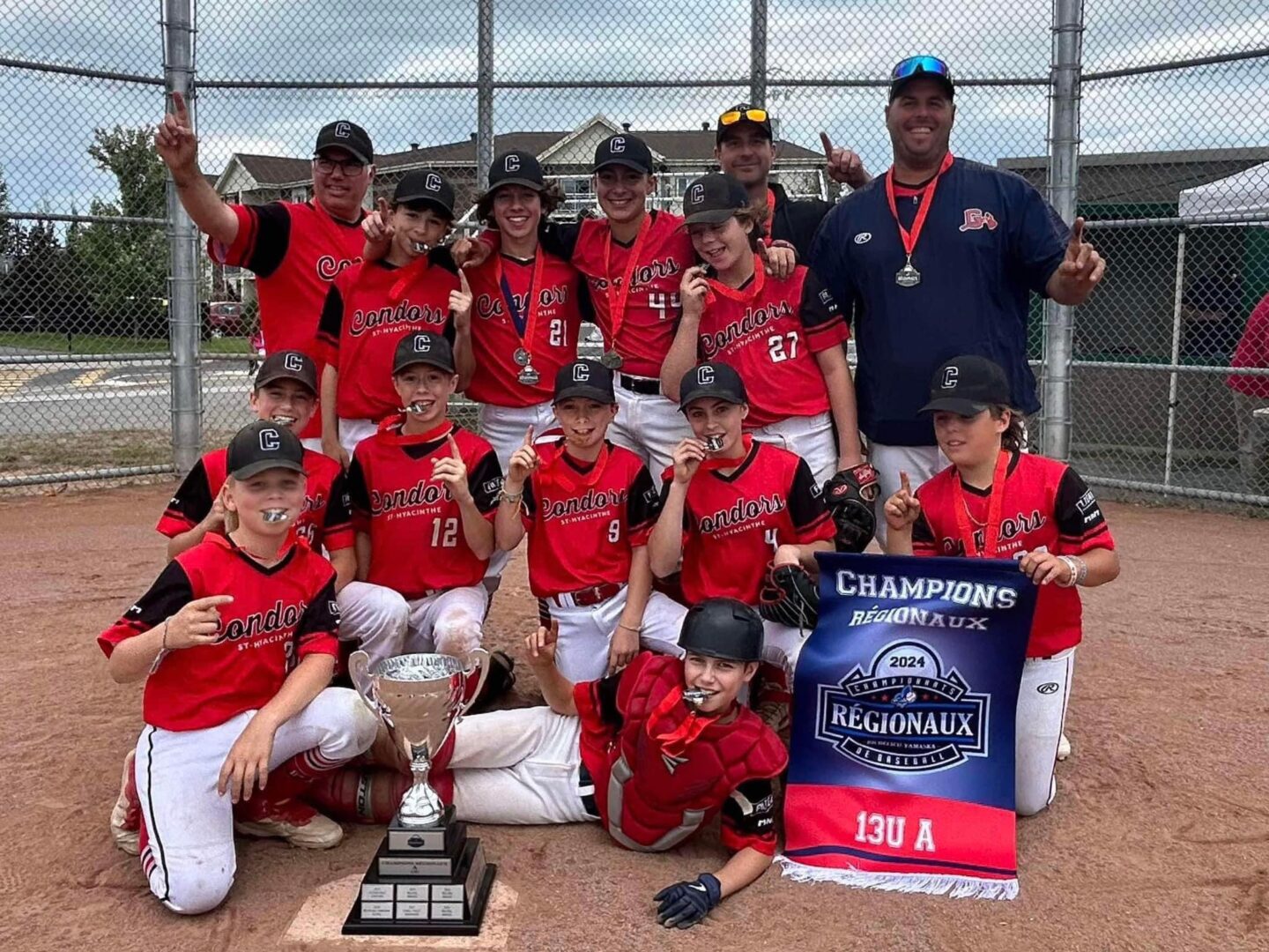 Les Condors Rouges 13U A. Photo gracieuseté