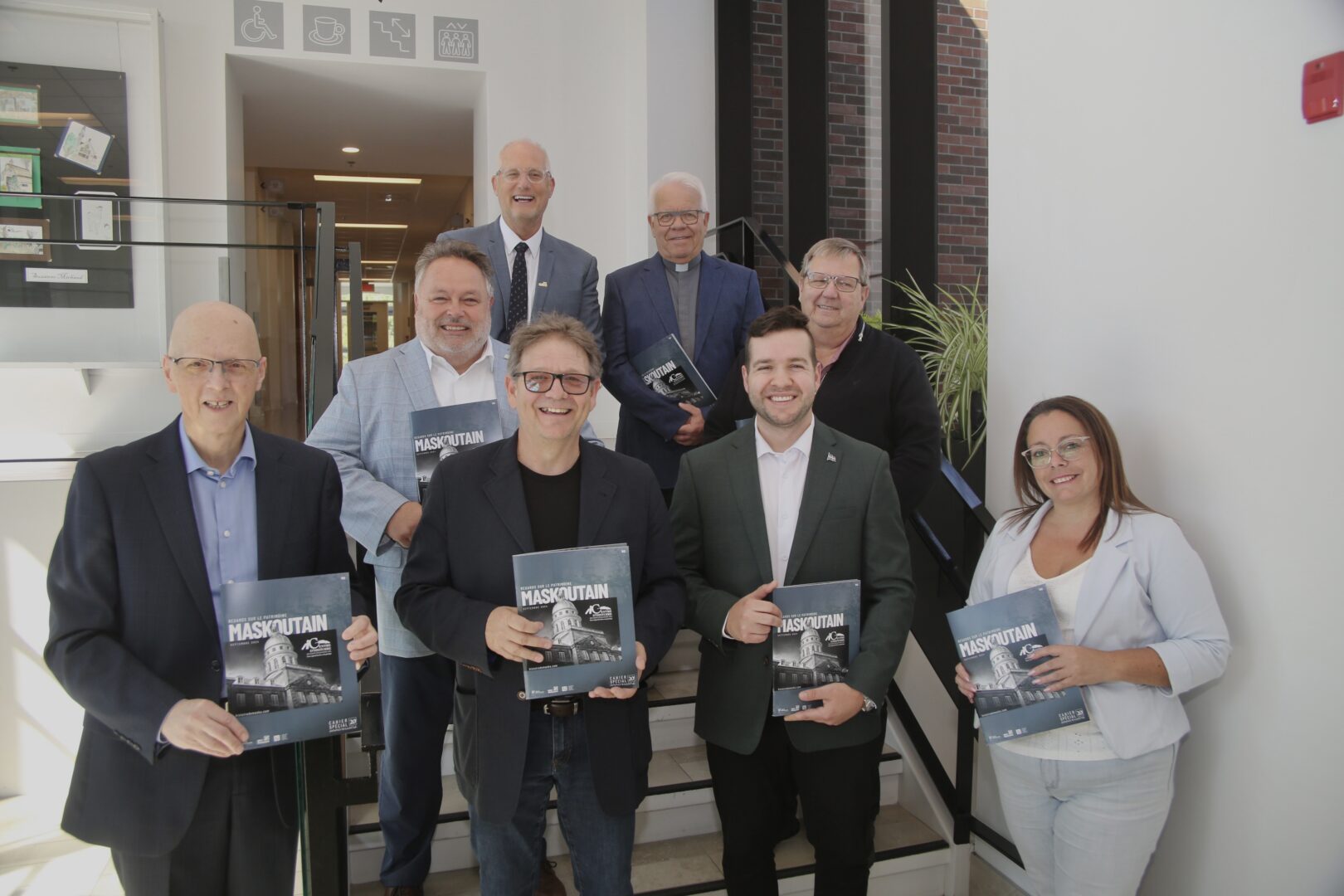 Le Centre d’histoire de Saint-Hyacinthe a choisi de souligner son 20e anniversaire avec la publication d’un cahier spécial, intitulé Regards sur le patrimoine maskoutain. Photo Robert Gosselin | Le Courrier ©