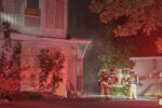 Incendie à l’ancien presbytère de l’église Christ-Roi