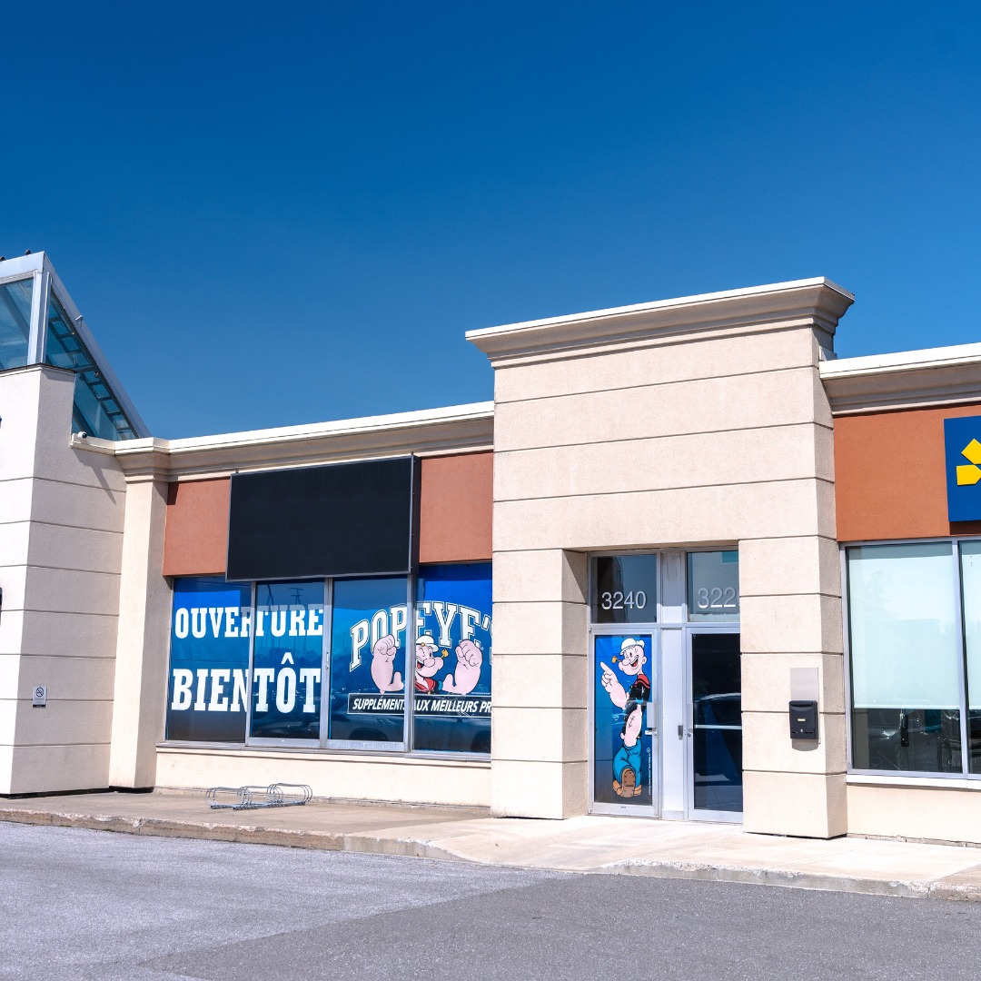 Le magasin de Saint-Hyacinthe deviendra la 24e succursale de Popeye’s. Photo gracieuseté