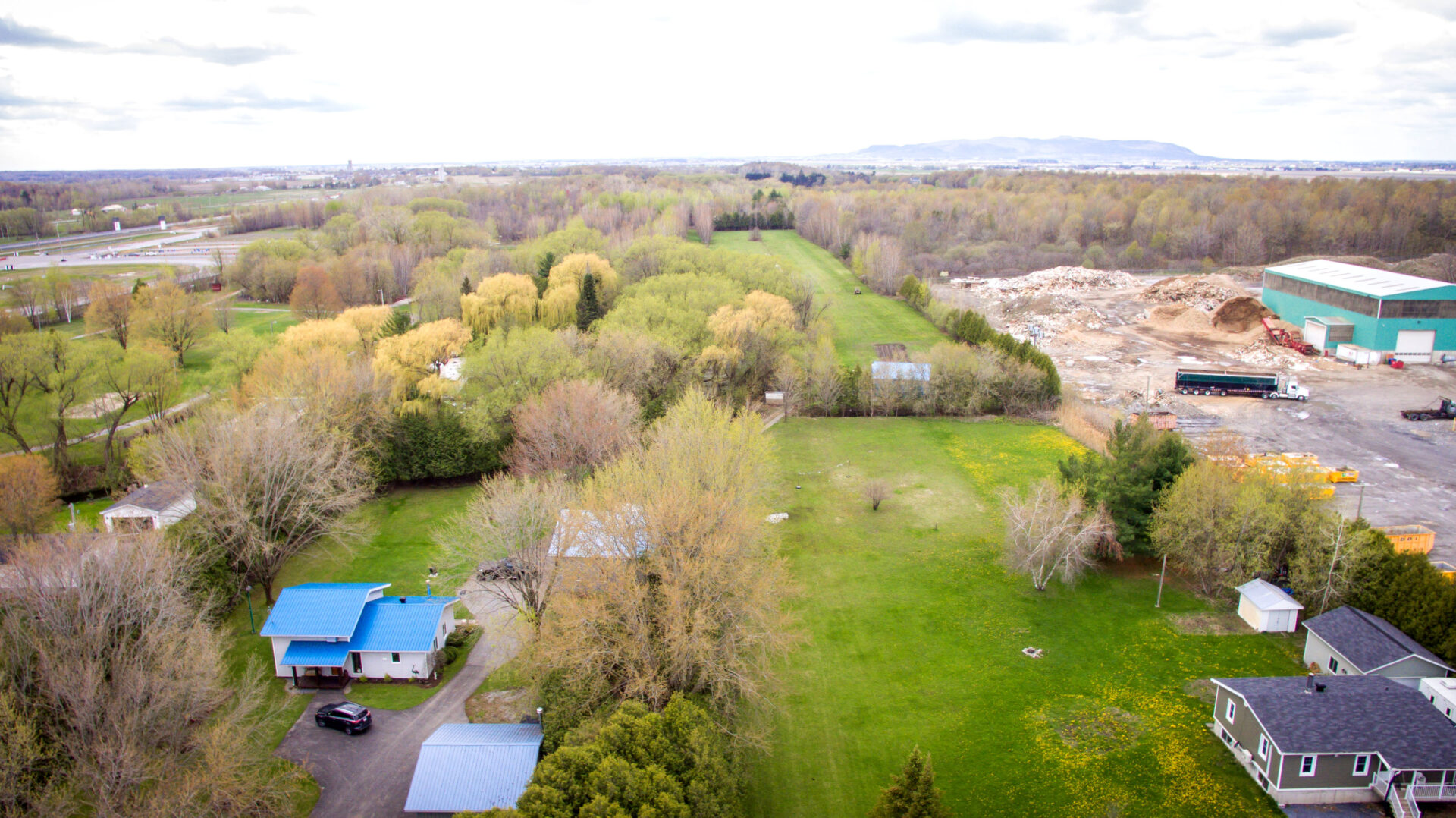 Le ministère des Affaires municipales a autorisé un nouveau développement industriel à proximité de la piste Sanair à Saint-Pie. Photothèque | Le Courrier ©