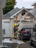 Un véhicule prend feu sur la rue Cartier