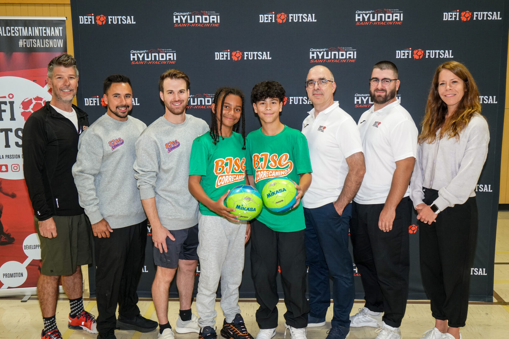 Malgré des changements importants en coulisses dans les derniers mois, le Défi futsal primaire sera de retour les 30 novembre et 1er décembre grâce, entre autres, à une nouvelle association avec l’école Bois-Joli–Sacré-Coeur. Photo François Larivière | Le Courrier ©