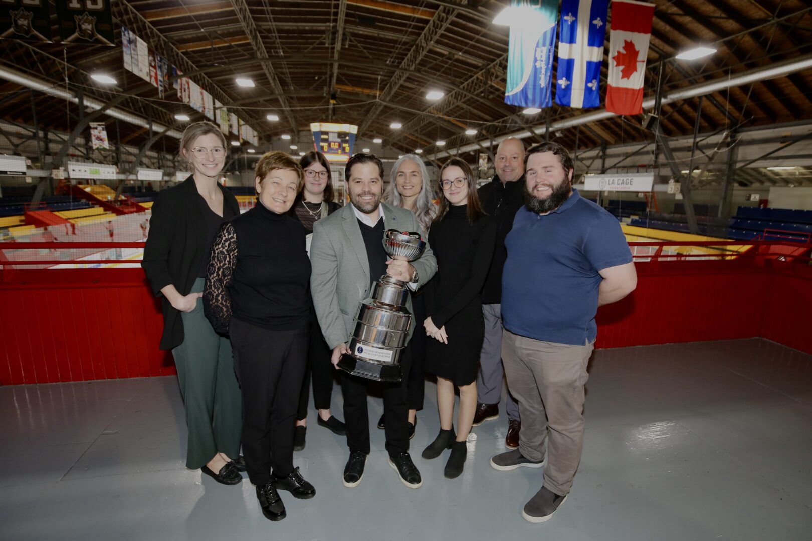 Le Tournoi interrégional de hockey M9 de Saint-Hyacinthe accueillera 48 équipes du 8 au 15 décembre. Photo Robert Gosselin | Le Courrier ©