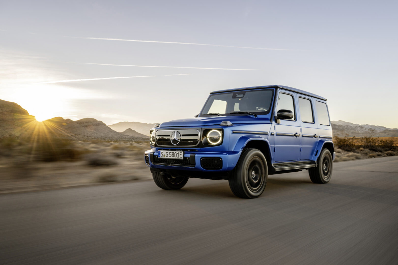 Le Mercedes Benz Class G électrique arrivera en 2025 et ne devrait pas passer inaperçu. Photo Mercedes