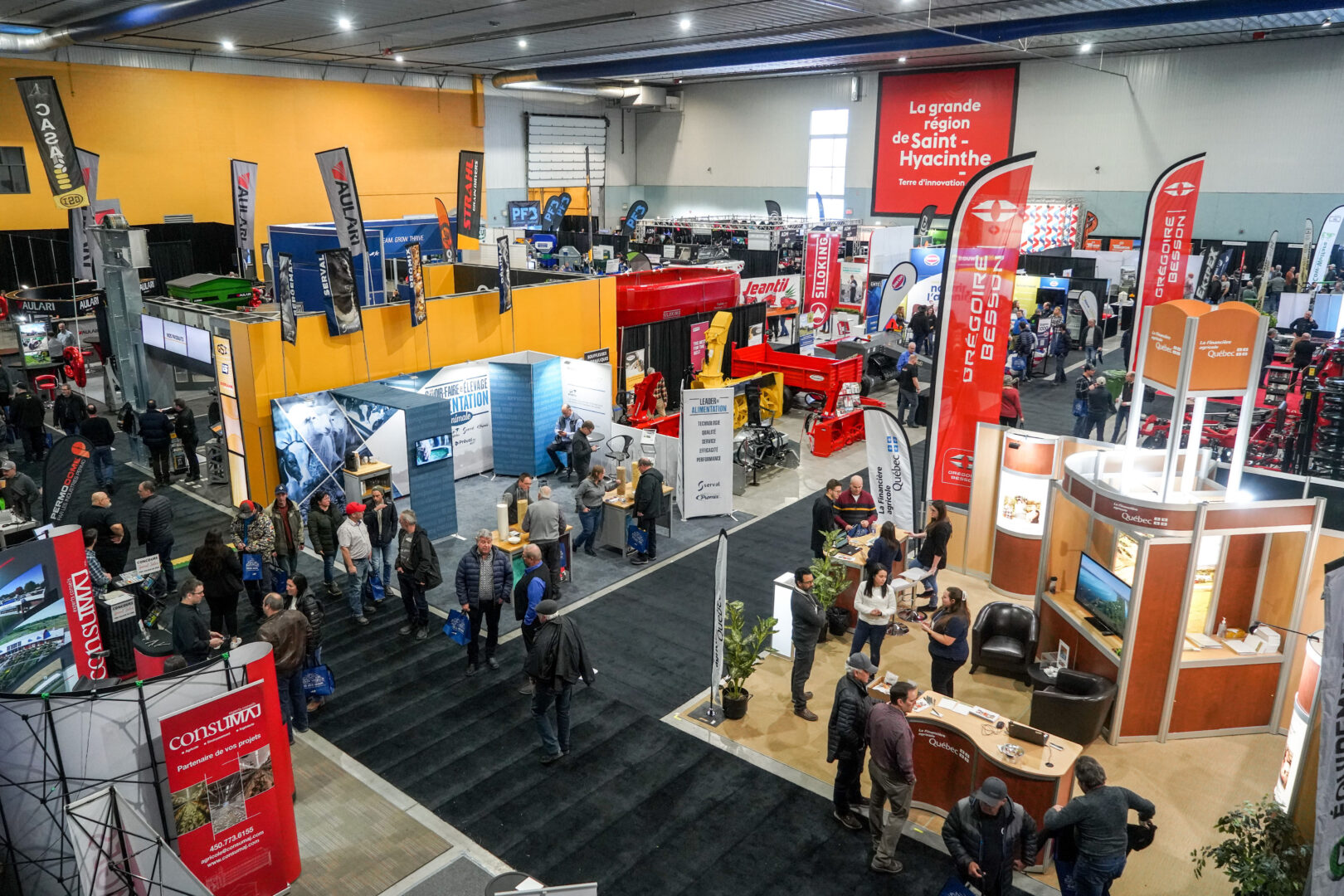 Le Salon de l’agriculture sera de retour du 14 au 16 janvier à Espace Saint-Hyacinthe. Photothèque | Le Courrier ©