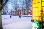 Horaires du temps des fêtes pour le patinage libre extérieur