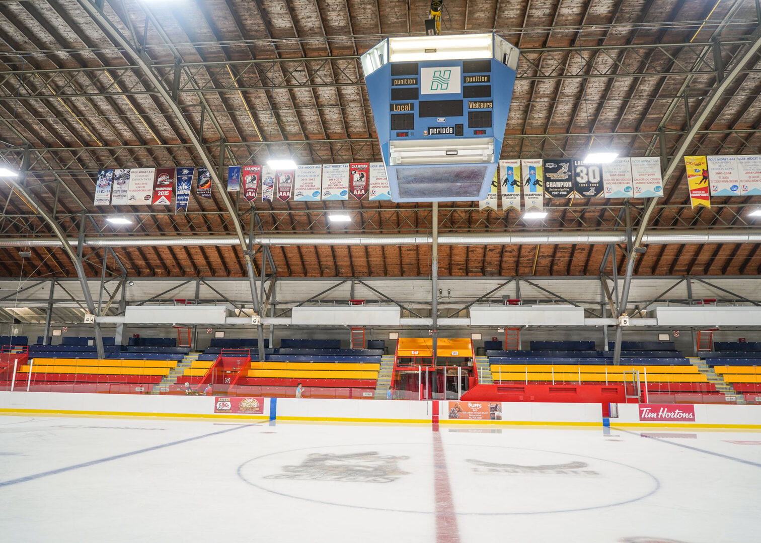 Le système de sonorisation du Stade L.-P.-Gaucher s’est attiré les critiques de plusieurs spectateurs dans les derniers mois, si bien que la Ville de Saint-Hyacinthe a jugé qu’il était nécessaire d’agir. Photothèque | Le Courrier ©