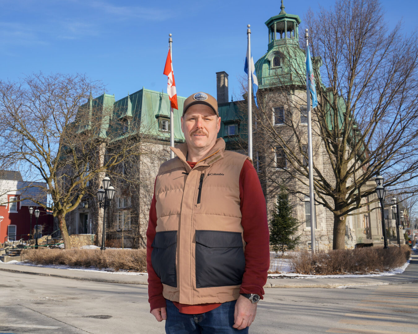 Le chef de Saint-Hyacinthe unie, Jean-Luc Cécyre, présente certaines réserves vis-à-vis du budget 2025 de la Ville de Saint-Hyacinthe. Photothèque | Le Courrier ©