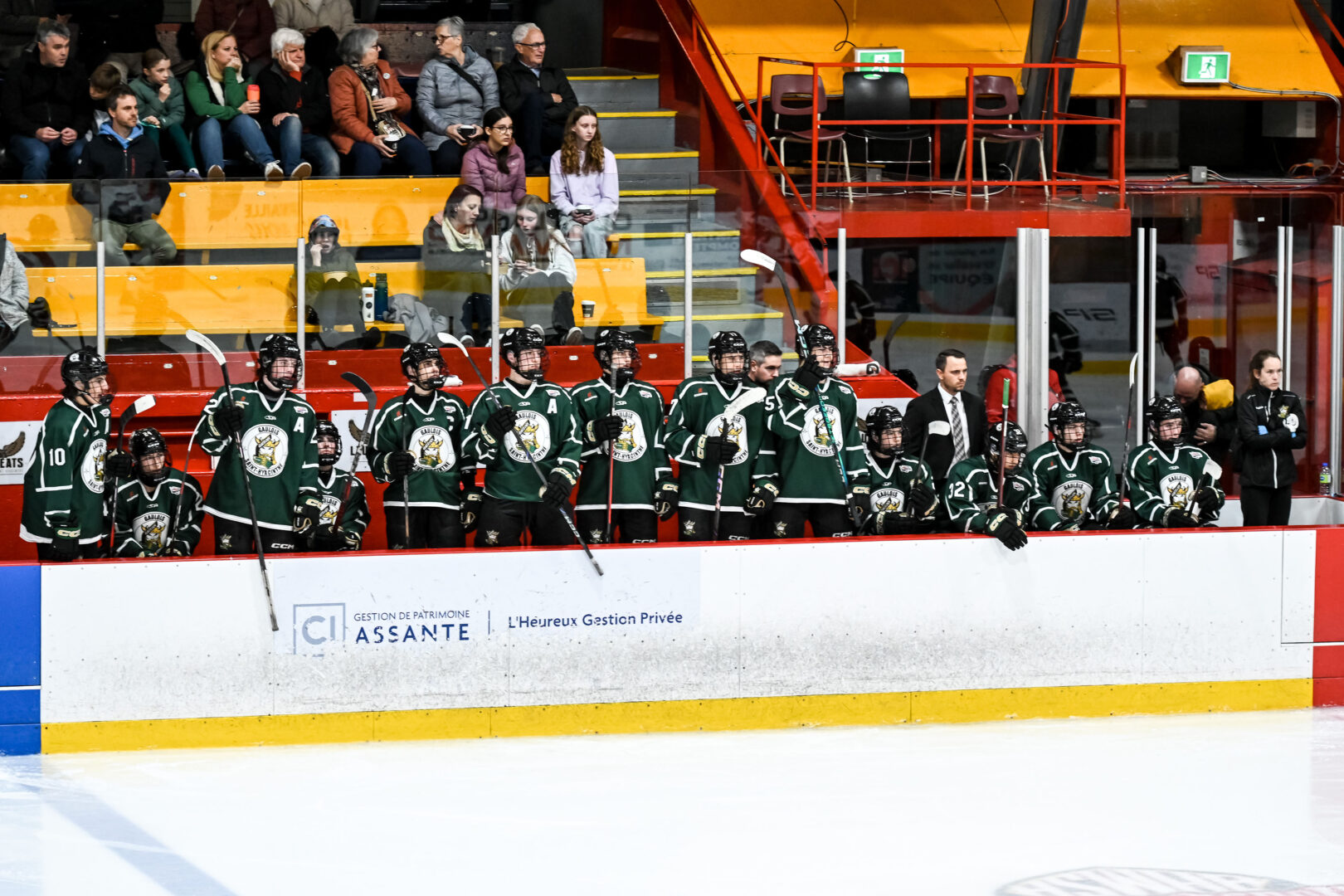 Les Gaulois n’ont remporté qu’un de leurs trois matchs de la ronde préliminaire au Challenge CCM. Photothèque | Le Courrier ©