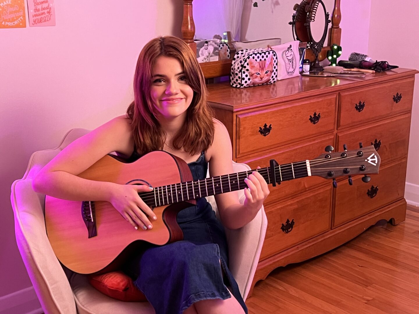 « Un de mes buts avec la musique, c’est de faire ressentir des émotions », souligne AUDREY ANNE. Photo gracieuseté