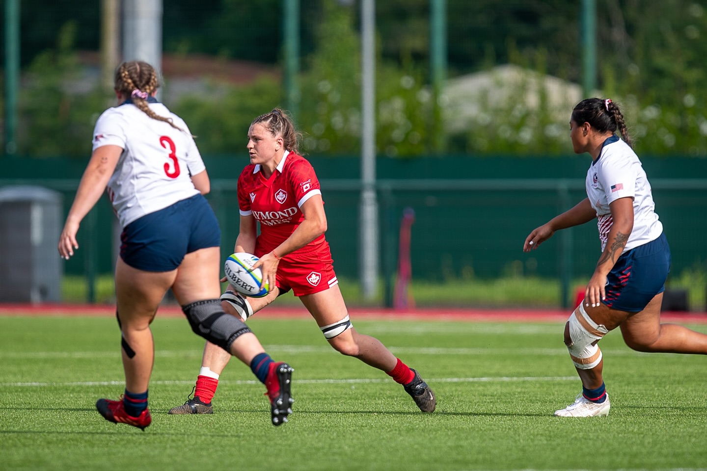 Depuis cet automne, Camille Arvin-Bérod s’aligne avec l’équipe canadienne senior de rugby. Photo Bernard Brault