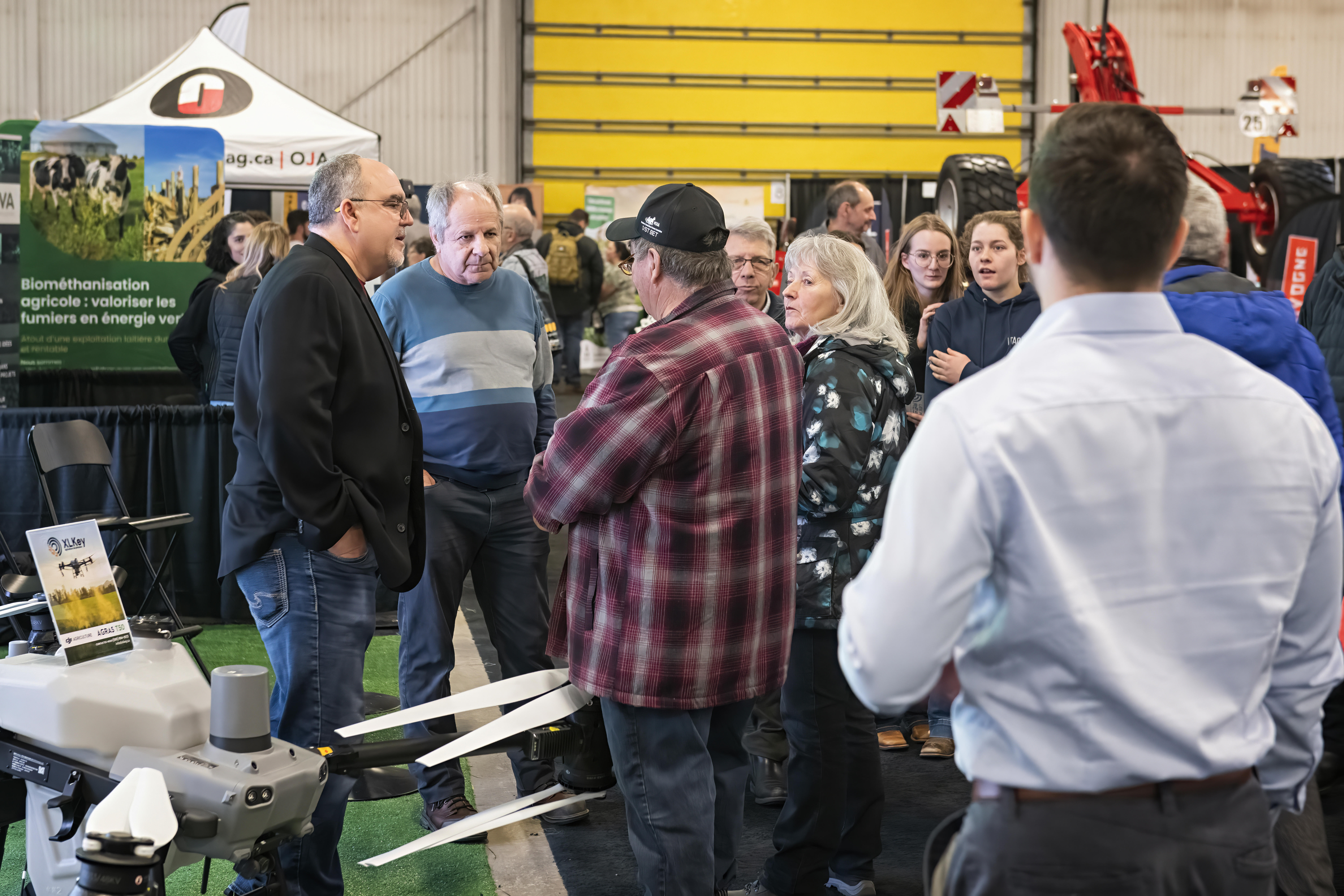 Le Salon de l’agriculture, qui se déroulait du 14 au 16 janvier, à Espace Saint-Hyacinthe, a attiré plus de 13 000 visiteurs. Photo gracieuseté