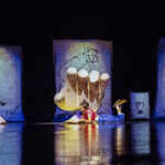 Caroline Bernier-Dionne fait partie du spectacle Drawn to Life du Cirque du Soleil en se glissant à l’intérieur de la marionnette Mainamie.
Photo gracieuseté Cirque du Soleil