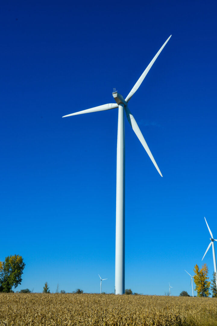 La Fédération de l’UPA de la Montérégie voit d’un mauvais œil l’implantation de parcs éoliens en territoire agricole. Photothèque | Le Courrier ©