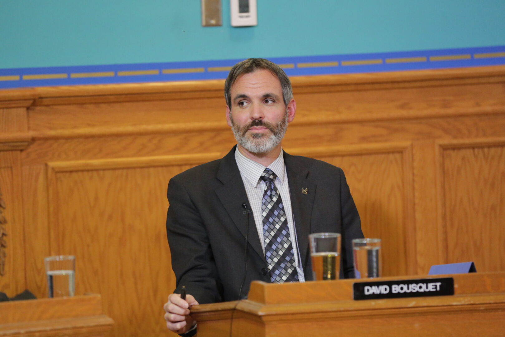 Le conseiller municipal du district Sacré-Cœur, David Bousquet, a voté contre la création d’une équipe des travaux publics de soir. Photothèque | Le Courrier ©