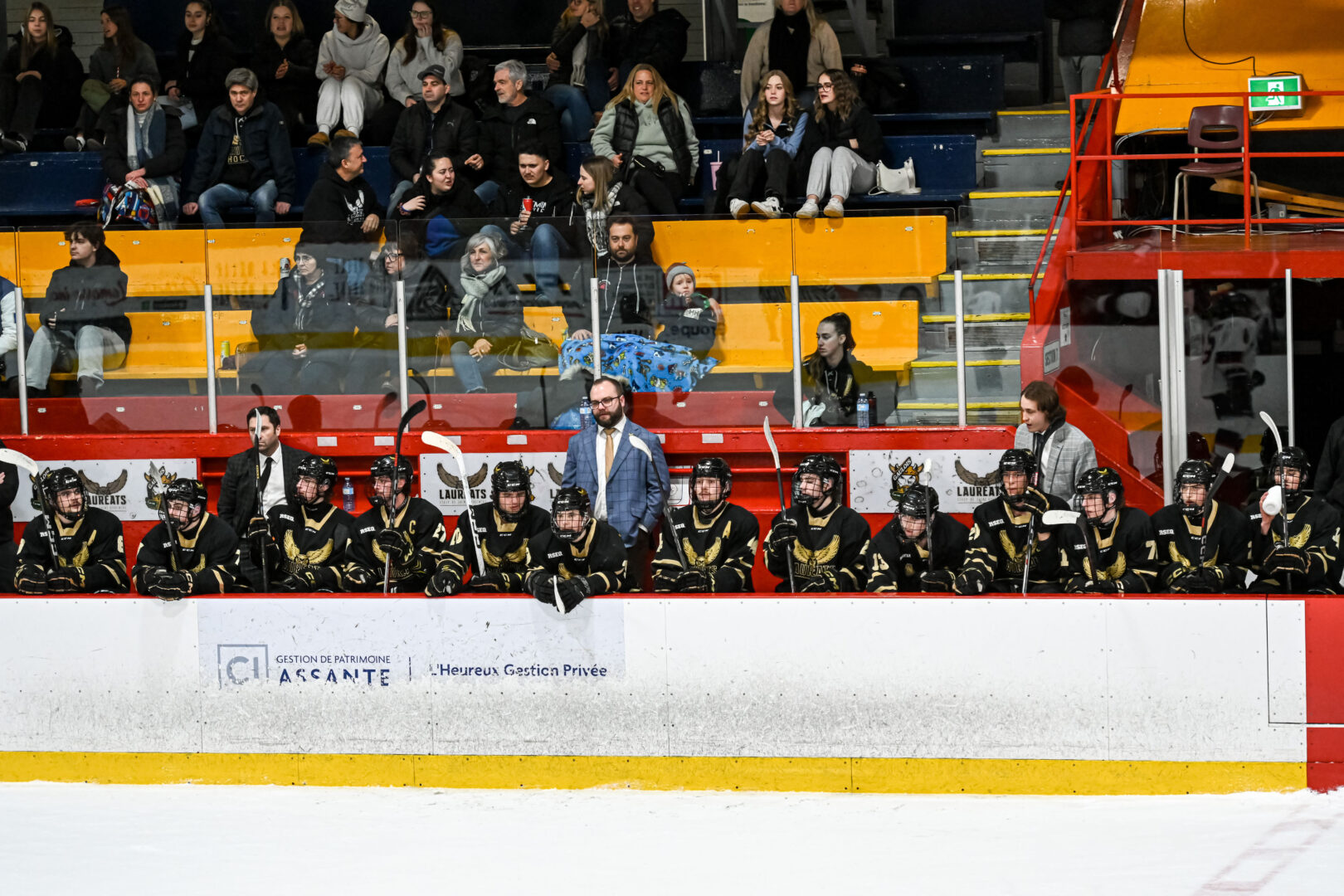 Les Lauréats disputeront leur dernier match de la saison régulière vendredi soir à Montréal. Photo François Larivière | Le Courrier ©