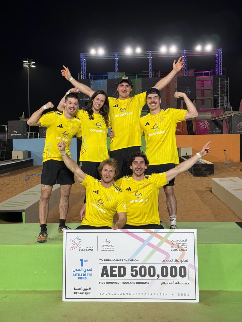 Béatrice Sylvestre-Moyen a contribué à la victoire d’une équipe québécoise aux Dubaï Games, une importante compétition de course à obstacles. Photo gracieuseté